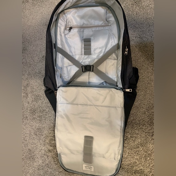 Berq theft proof backpack.  Zipper is along the back. - Picture 2 of 4